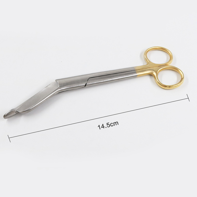 golden large Lister Bandage Scissors