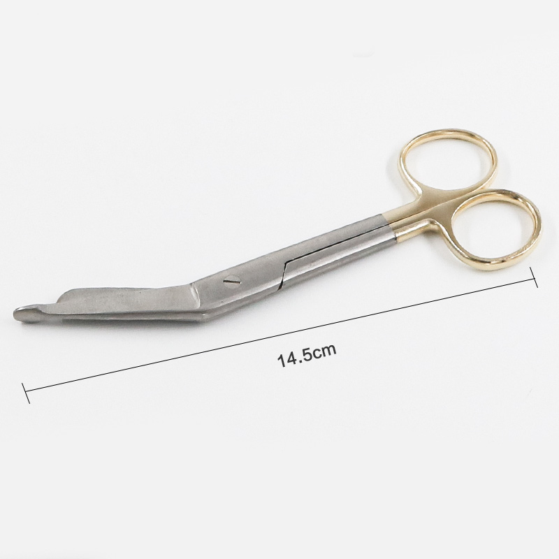 golden small Lister Bandage Scissors