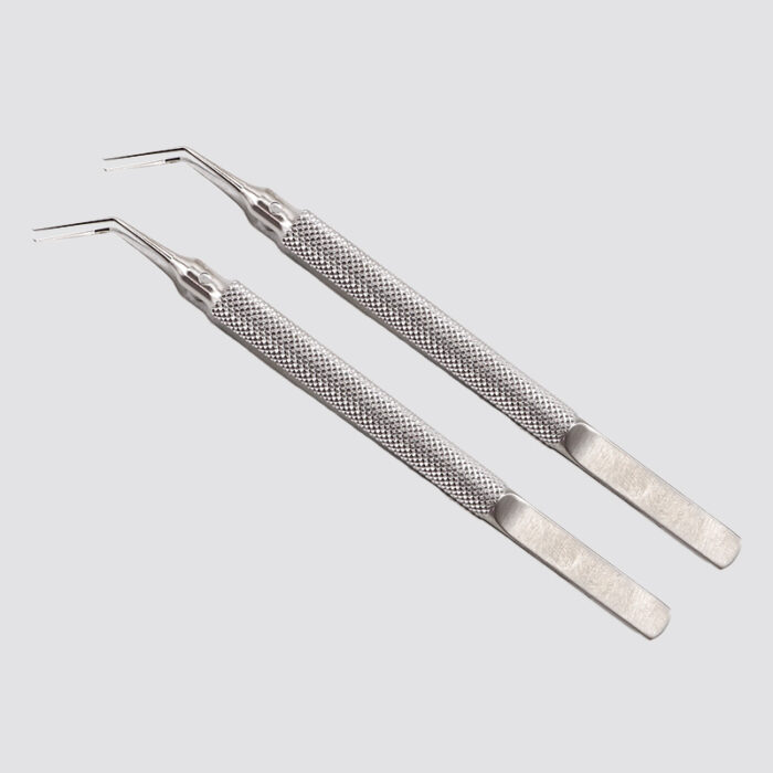 Stainless Utrata Capsulorhexis Forceps with round handle (5)