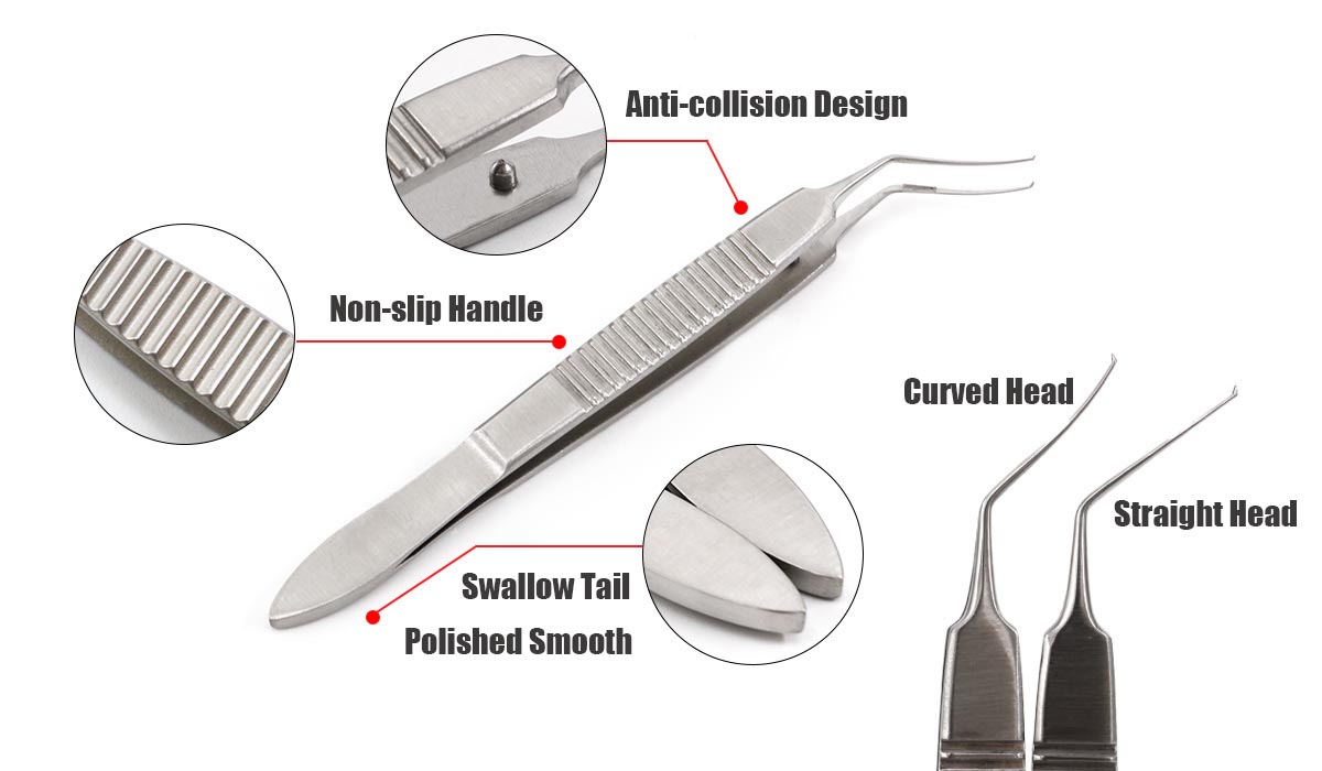 advantages of Stainless Utrata Capsulorhexis Forceps with Flat Handle