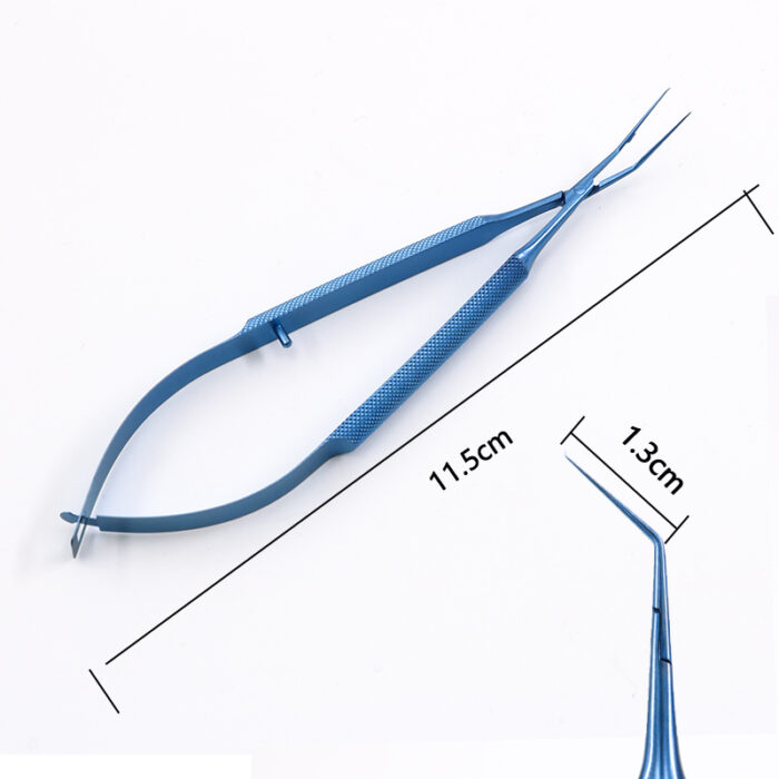 specification of inamura capsulorhexis forceps with round handle