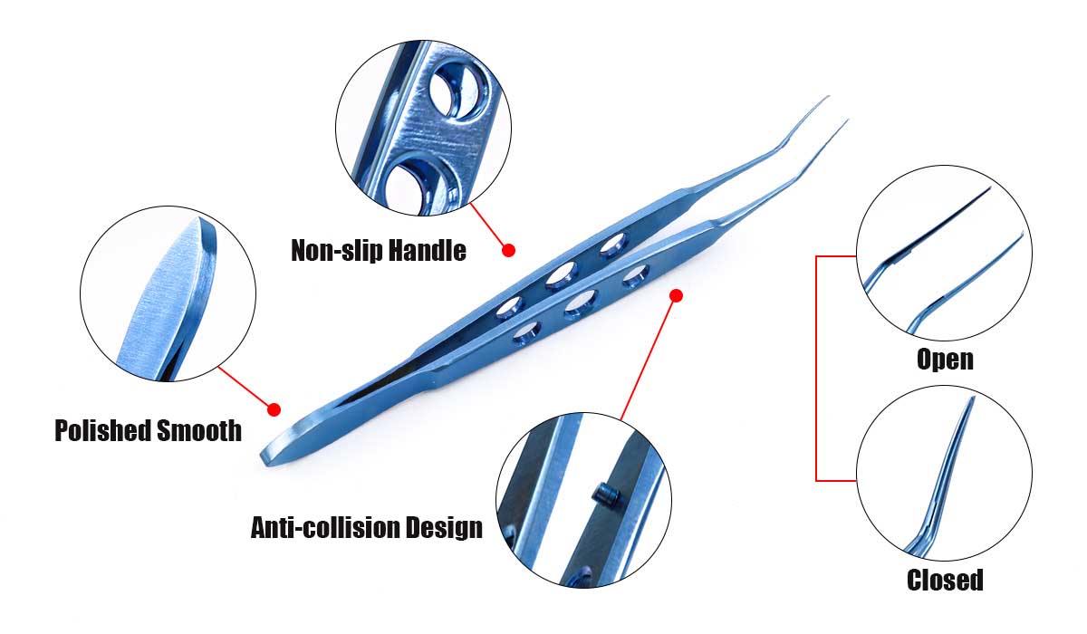 titanium utrata capsulorhexis forceps​ features