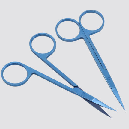 Ophthalmic surgical iris scissors (5)