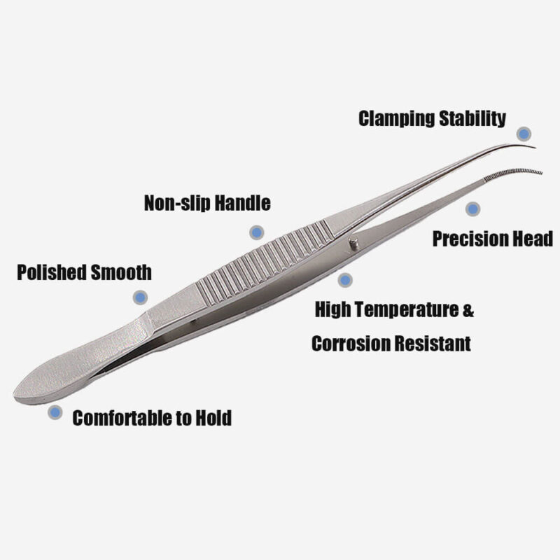 stainless debakey tissue forceps (11)