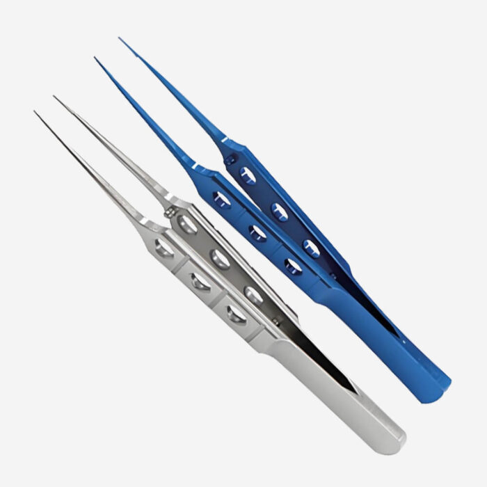 suture tying forceps 85×6×0.12 straight