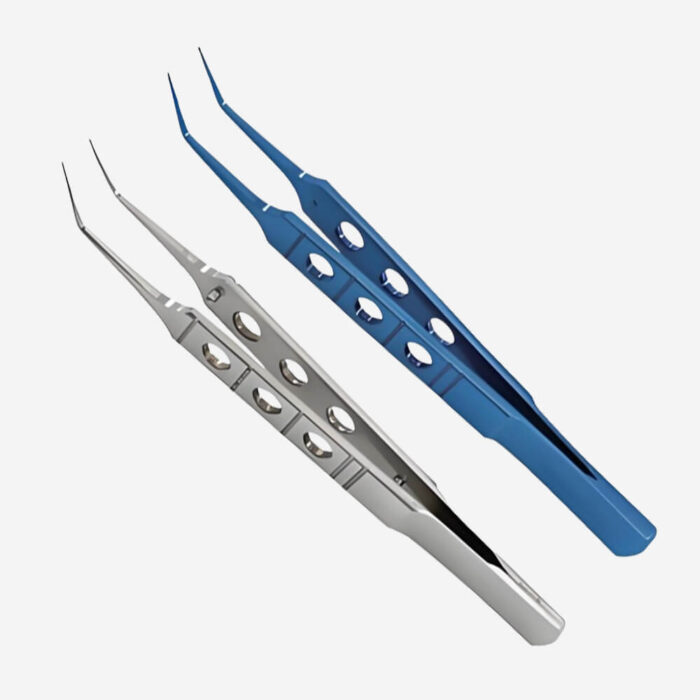 suture tying forceps 85×10×6×0.12 angled