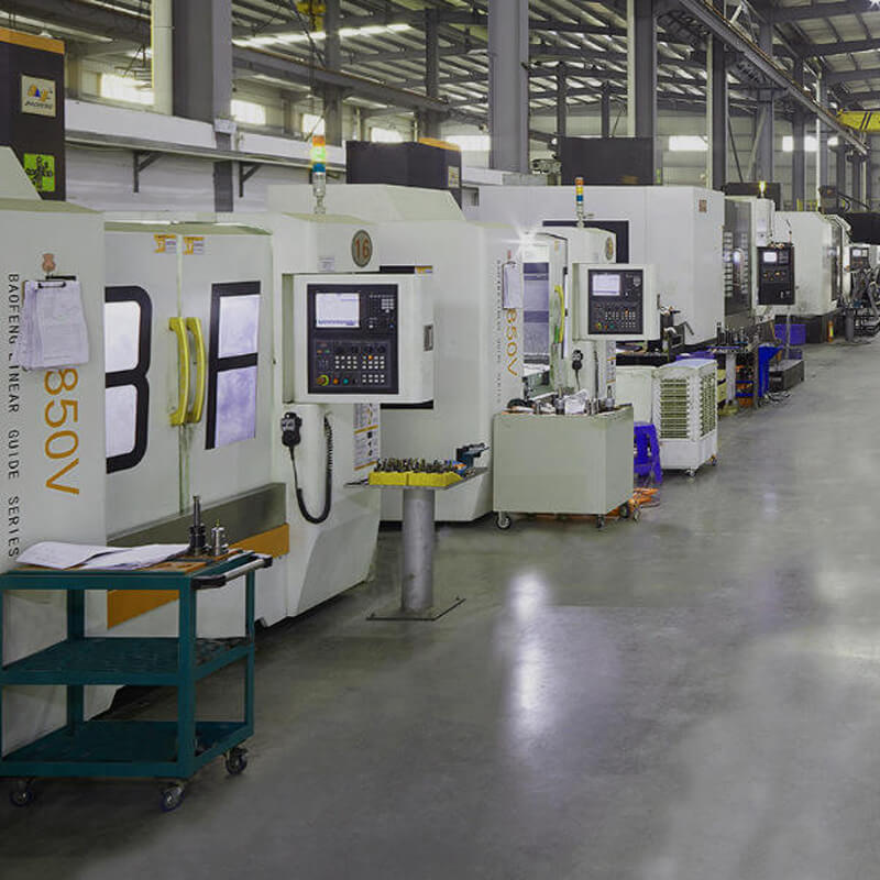 Our CNC machining equipment